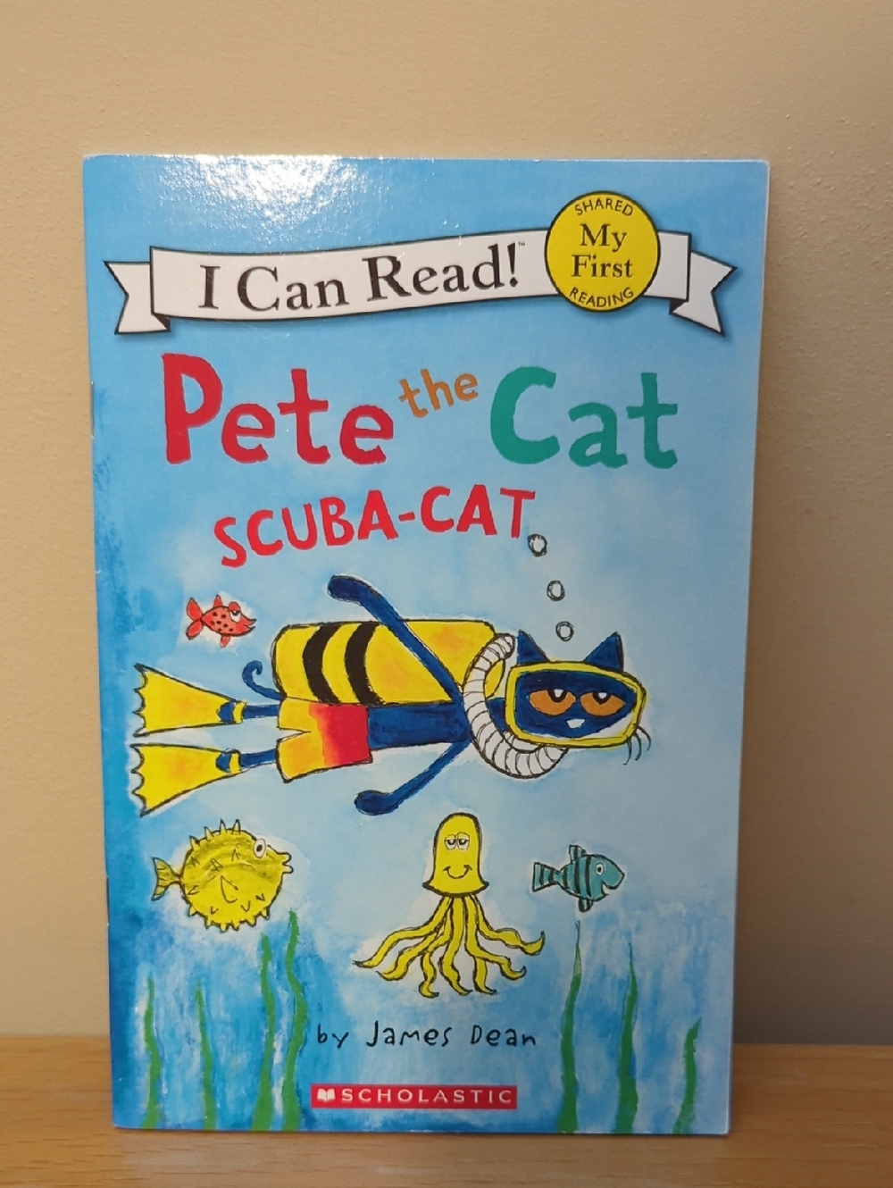 5 ⭐️ for $25 Scholastic Pete the Cat Scuba cat book